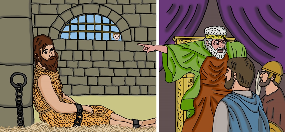 Herodes decapita João Batista